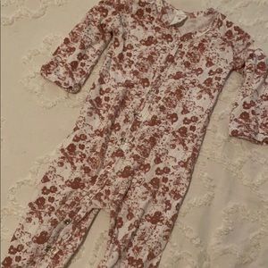 Kate Quinn floral footie
